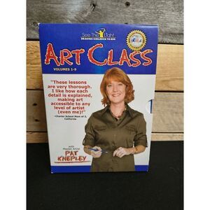 Art Class Vol. 1-9 DVD Box Set by Artist Pat Knepley, See the Light